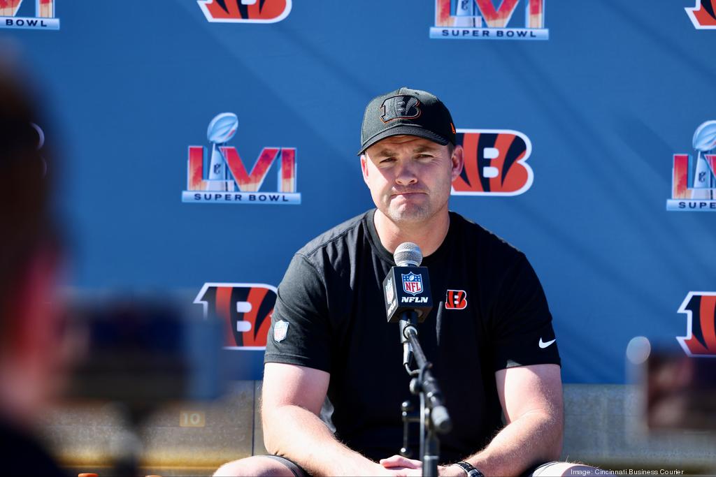 Joe Burrow met with the media ahead of Super Bowl LVI as Bengals continue  to prep