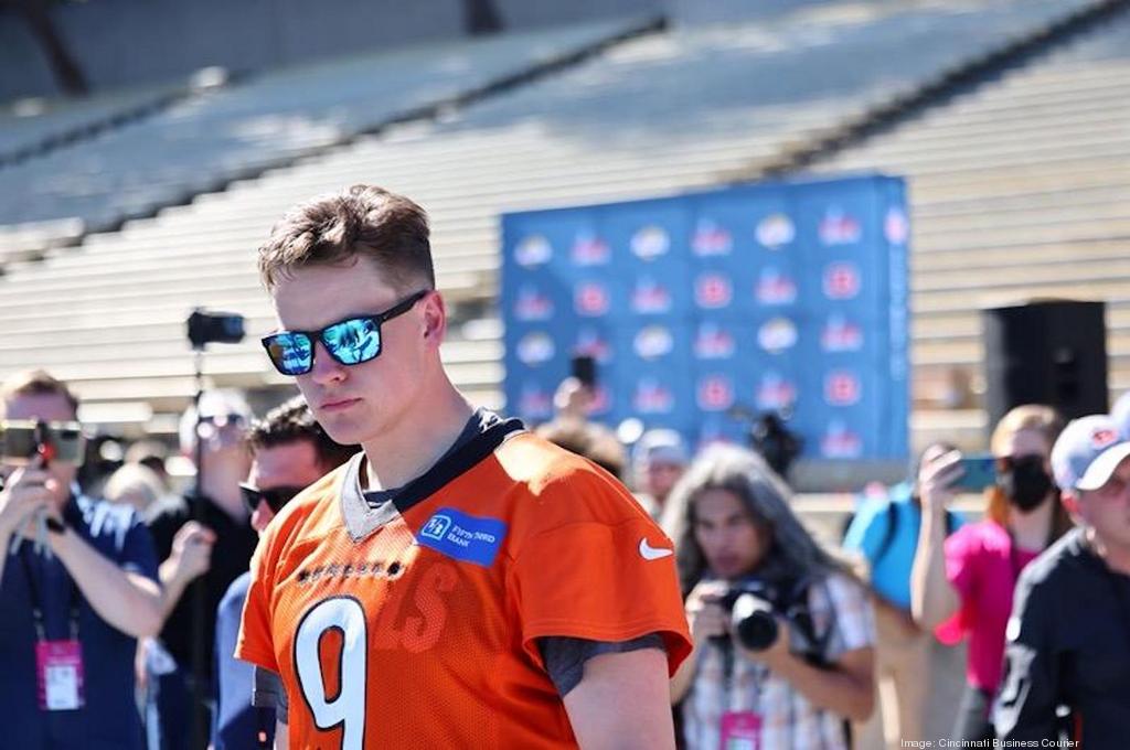 Joe Burrow met with the media ahead of Super Bowl LVI as Bengals