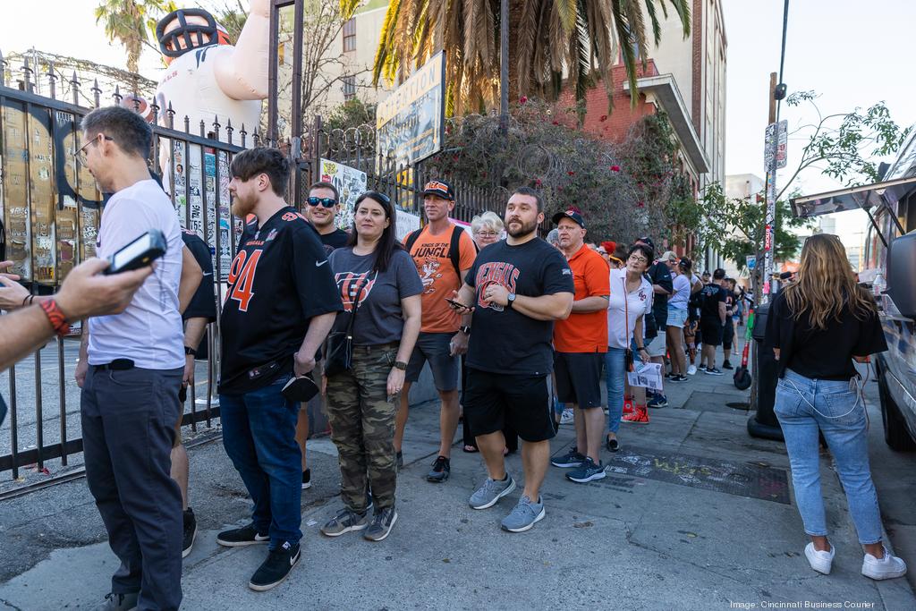 Photos: Bengals fans gather at Super Bowl Tailgate Party in LA