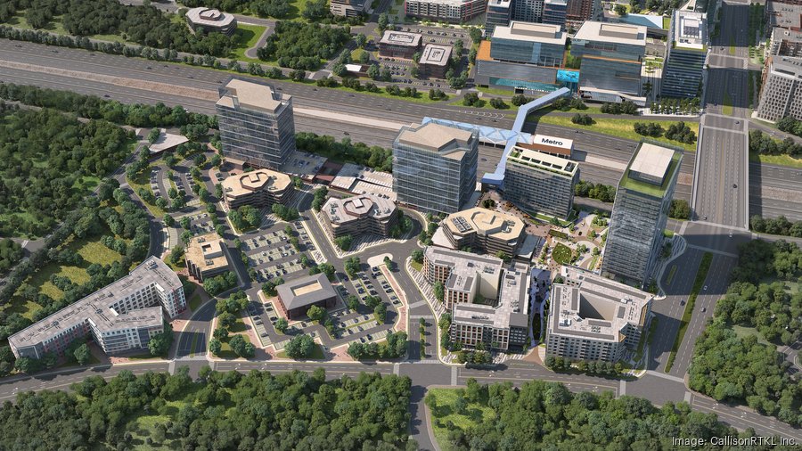 Comstock plans six new towers at WiehleReston East Metro station