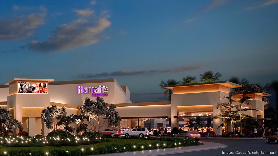 Pompano Beach casino rebranded as Harrah’s amid expansion by Caesar's