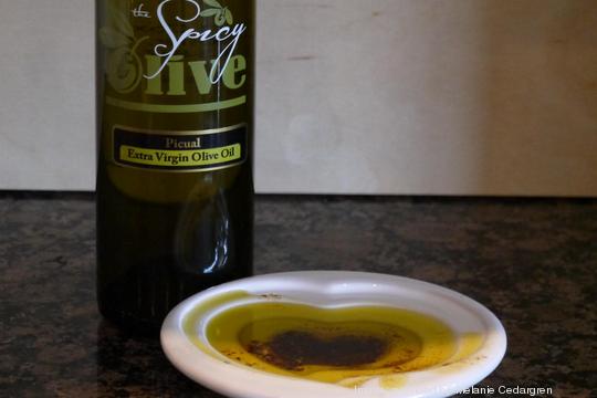 The spicy olive - olive oil