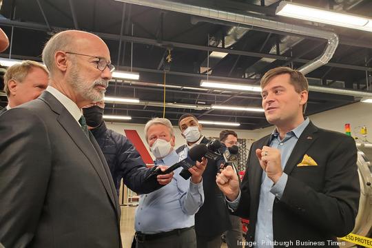 Gov. Wolf tours Astrobotic's North Side headquarters