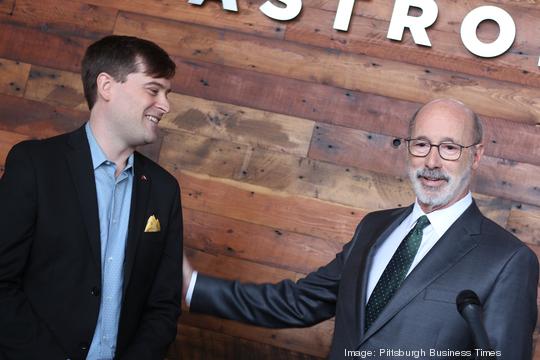 Gov. Wolf tours Astrobotic's North Side headquarters