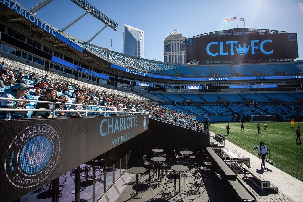 Bank of America Stadium - Beautiful day for soccer ⚽ Charlotte FC x Chelsea  Football Club