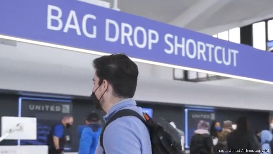 United Airlines introduces bagdrop shortcut Chicago Business Journal