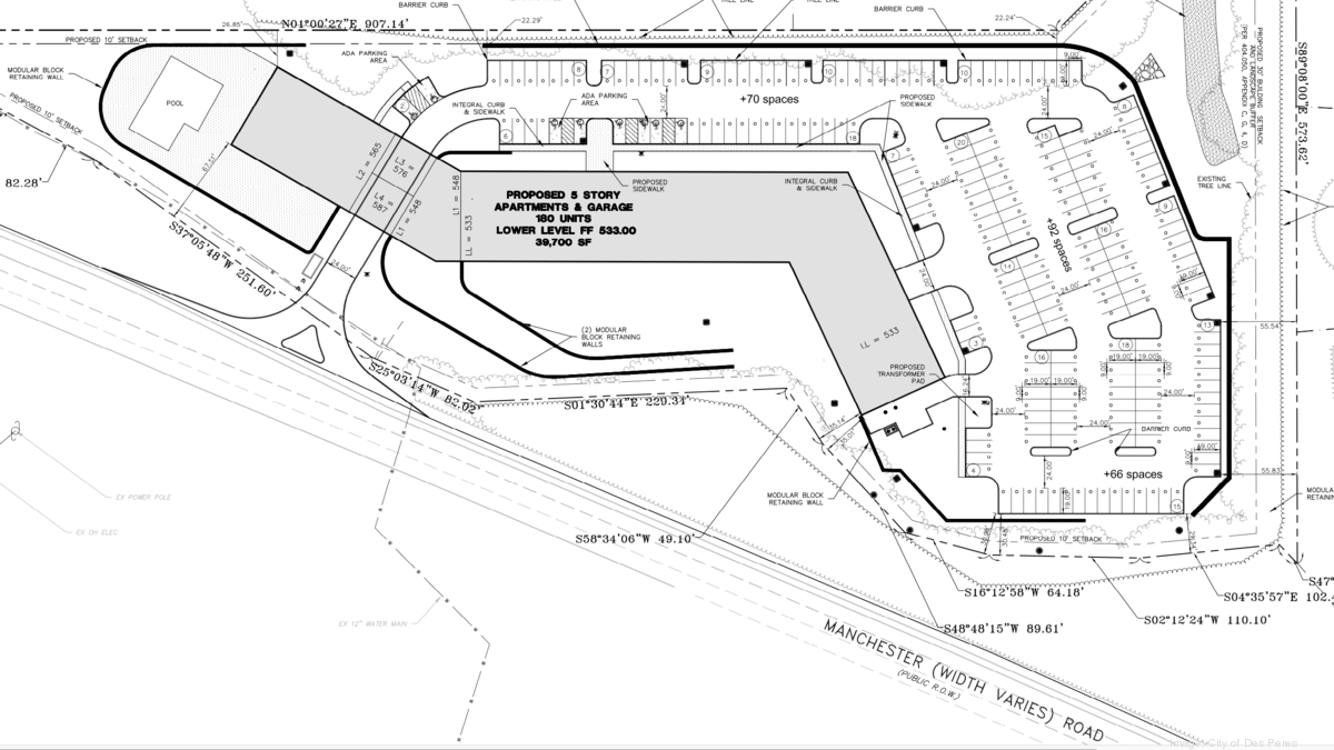 Des Peres doesn't allow apartments, but a developer, Barn Owl LLC