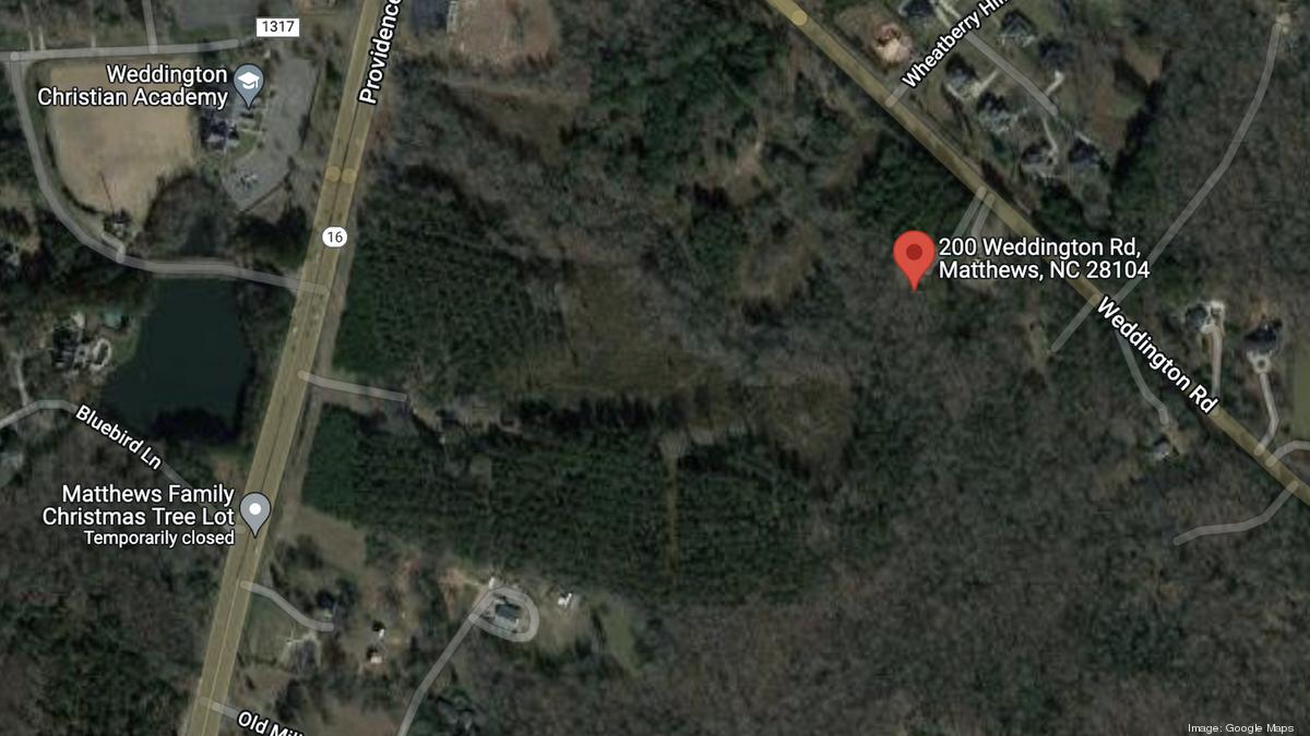 Rezoning for contentious Weddington mixed-use project set to go before town  leaders - Charlotte Business Journal