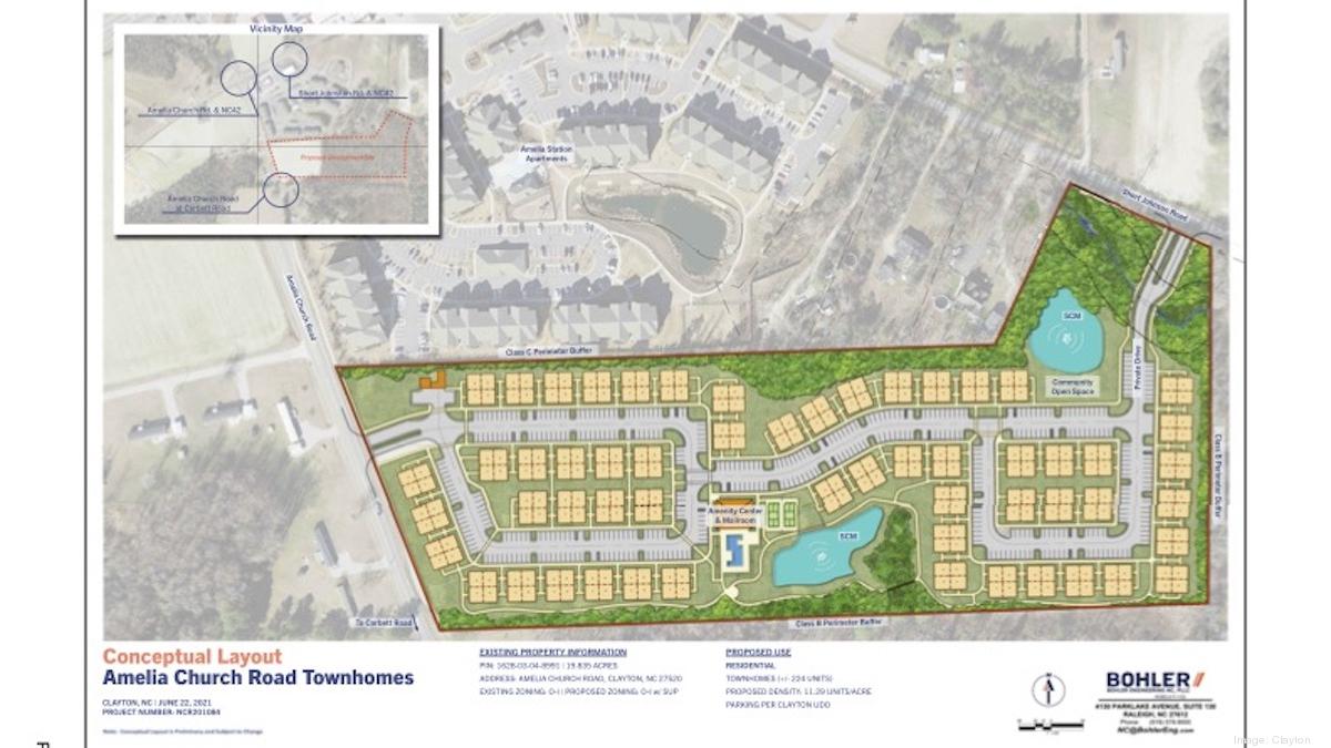Clayton says no to proposed 220unit apartment complex Triangle
