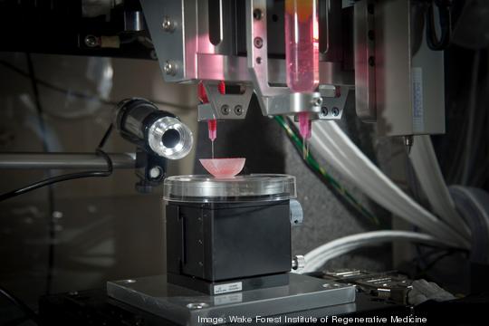 Wake Forest Institute of Regenerative Medicine - 3D printing bladder scaffold