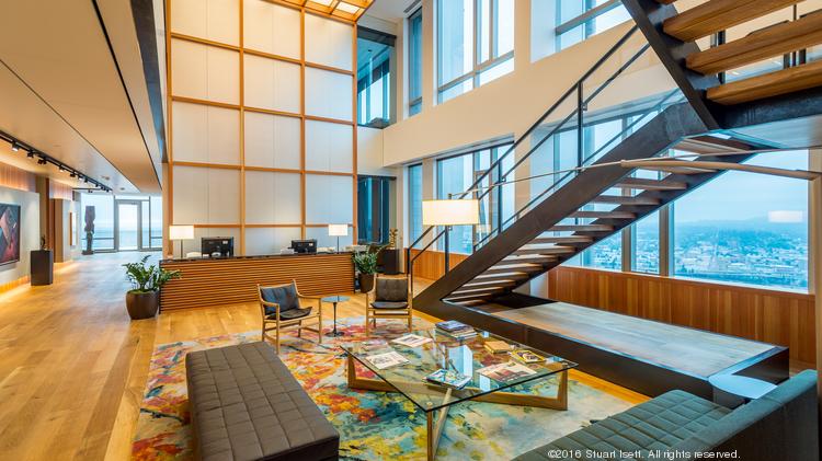 Stoel Rives' Portland lobby