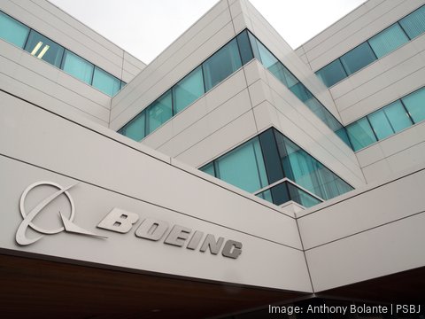 Boeing headquarters building 40-88 in Everett, Washington