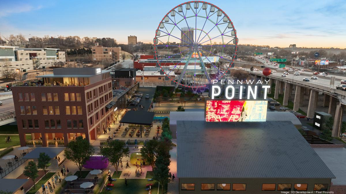 3D Development envisions Pennway Point with giant Ferris wheel in KC's