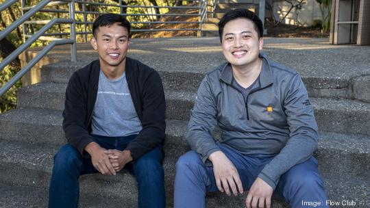 Flow Club cofounders David Tran and Ricky Yean