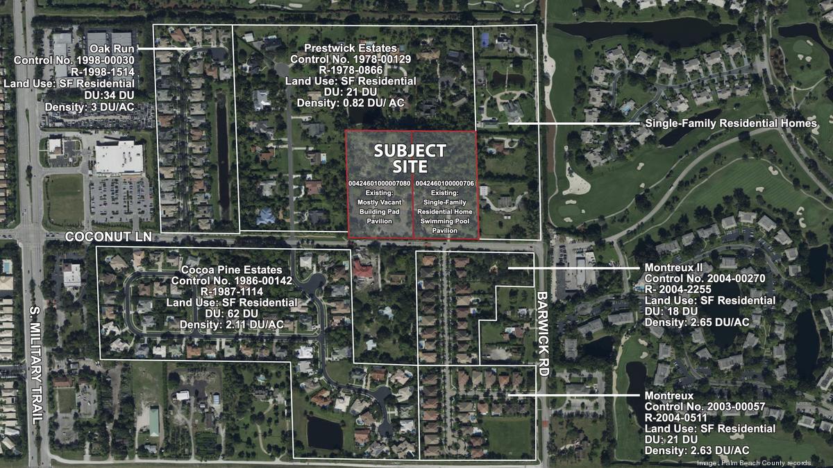 Colony Estates at Boynton Beach homes proposed South Florida Business