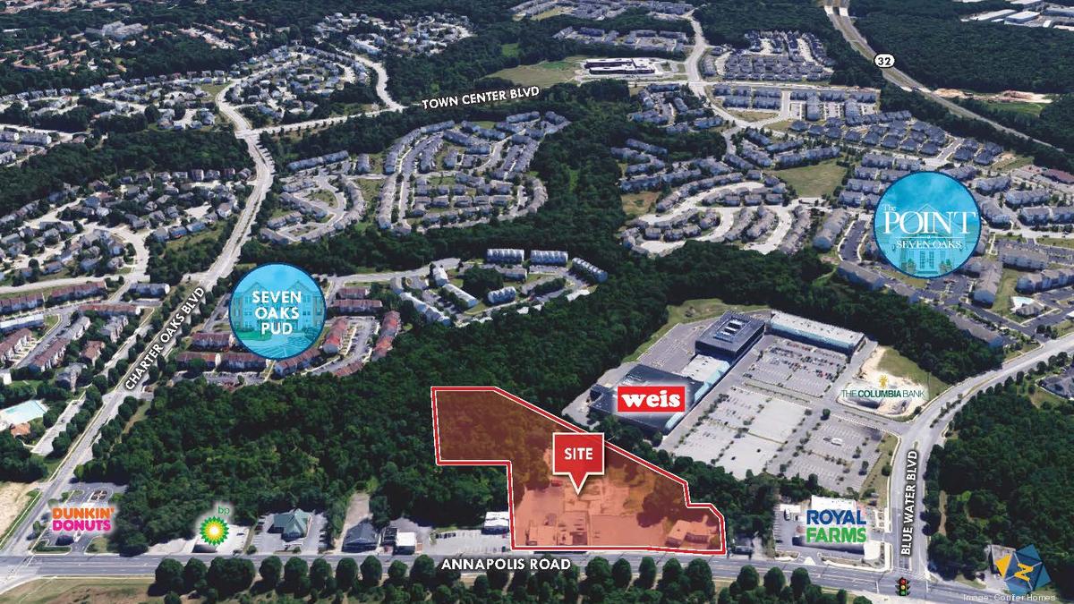 Blue Oaks At Odenton Affordable Housing Project To Replace Retail Space 