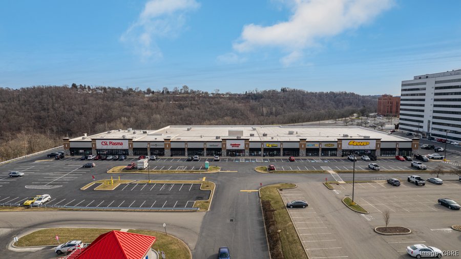 CBRE marketing retail and self storage at Penn Center East for sale