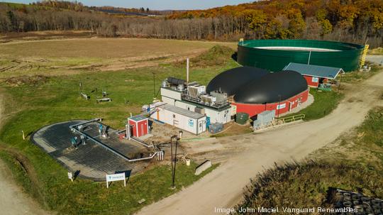 Vanguard Renewables, Jordan Dairy Farm in Spencer