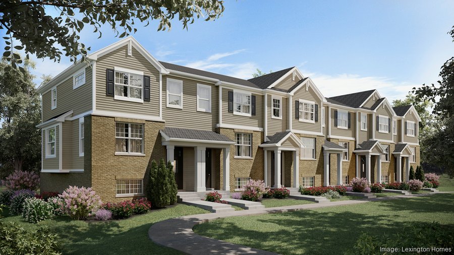 Lexington Homes starts sales of 64 townhomes in Roselle Chicago