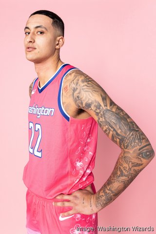 Nationals and Wizards unveil new cherry blossom jerseys