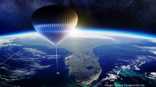 Space Perspective journey via Spaceship Neptune space balloon