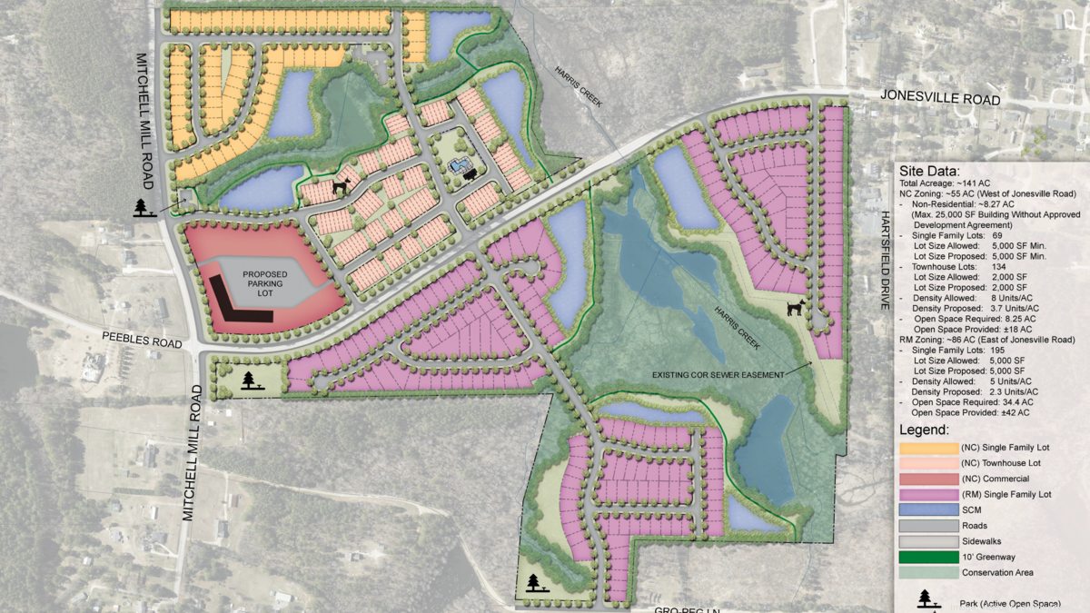 Developer plans 400 homes as Rolesville boom continues Triangle Business Journal