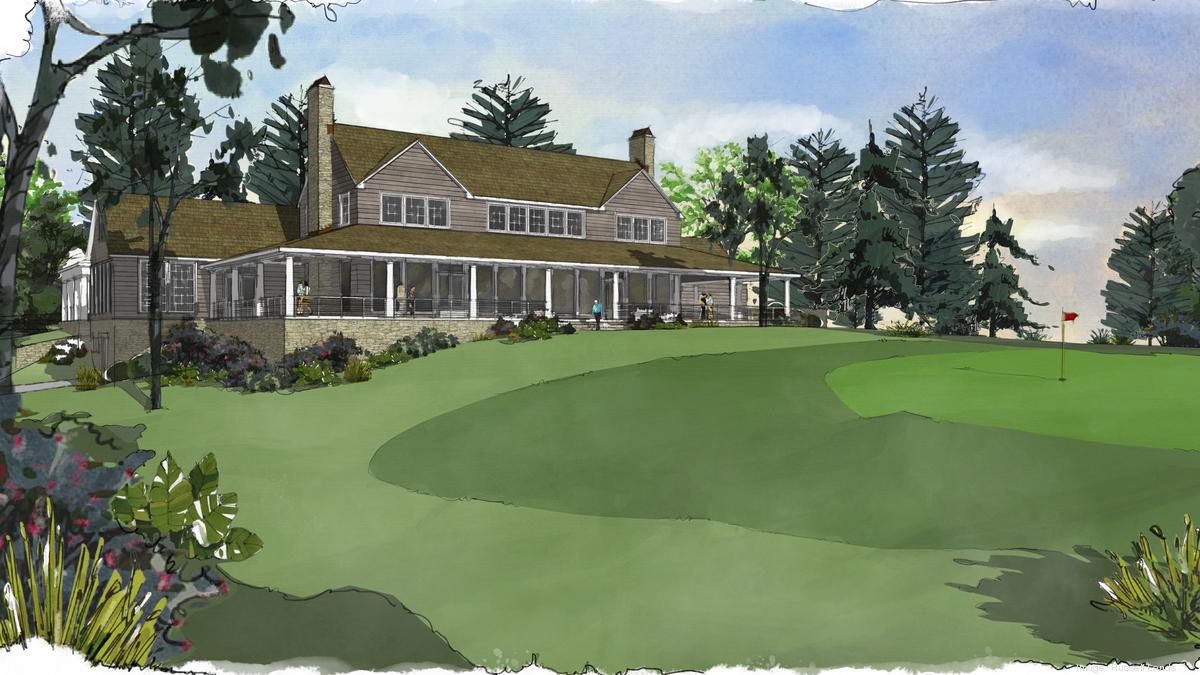 Wicker Point golf course at Lake Martin crowned with clubhouse designed