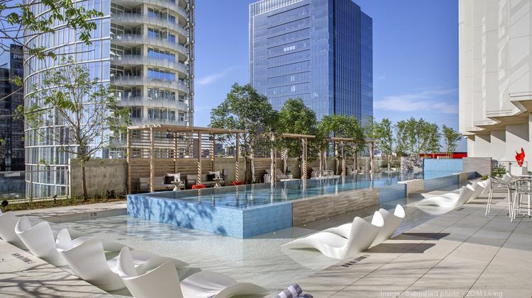 Atelier Dallas Arts District S Newest Luxury Apartment High Rise Takes Top Urban Multifamily Prize Dallas Business Journal