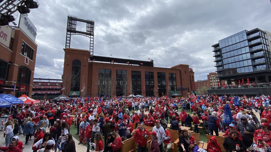 Take a peek inside Thursday's home opener at Busch Stadium (Photos) - St.  Louis Business Journal