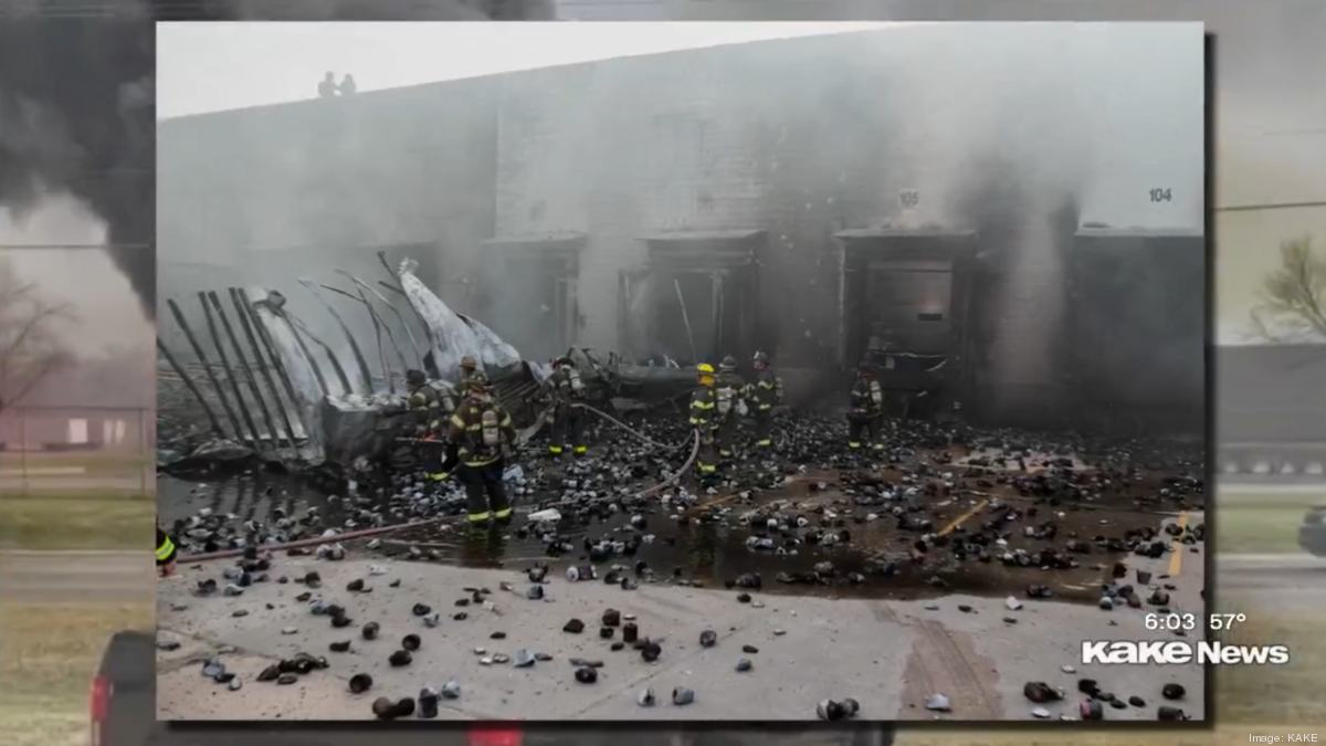 WFD Propane tanks caused fiery explosion at Coleman Co. building in north Wichita Wichita