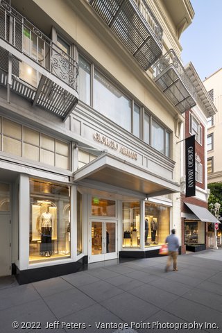 S.F. Giorgio Armani building near Union Square hits the market for