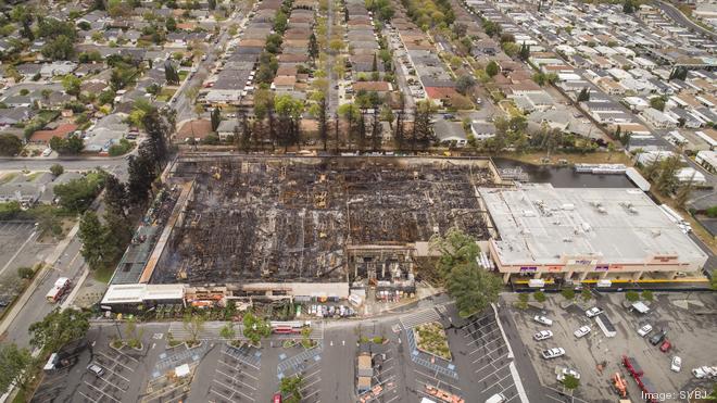 From Above The Charred Husk Of San Joses Blossom Hill Home Depot Silicon Valley Business Journal 7218