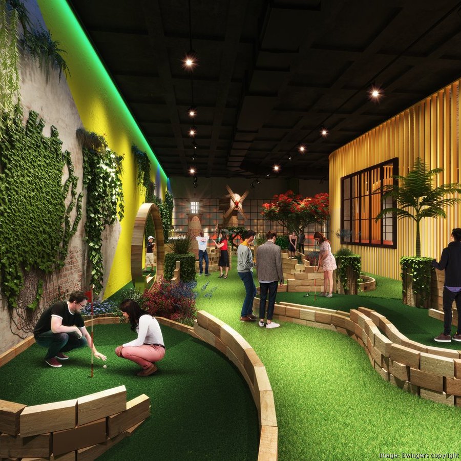 British indoor mini-golf concept Swingers opening in Manhattan - New York  Business Journal