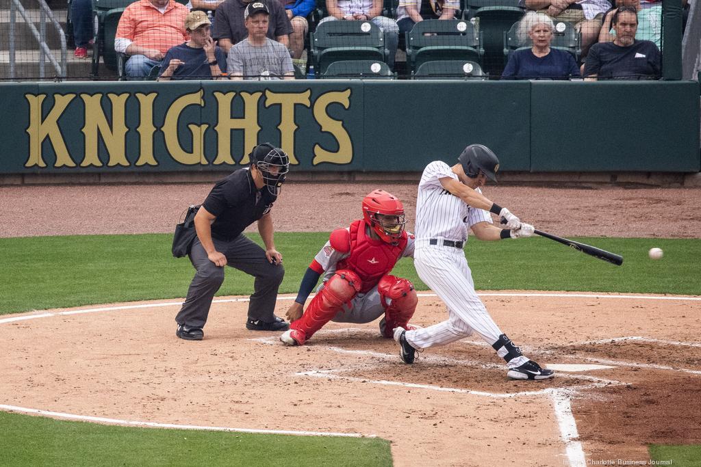 CBJ Seen: Charlotte Knights unveil uniforms, local media swings away at  BB&T Ballpark - Charlotte Business Journal