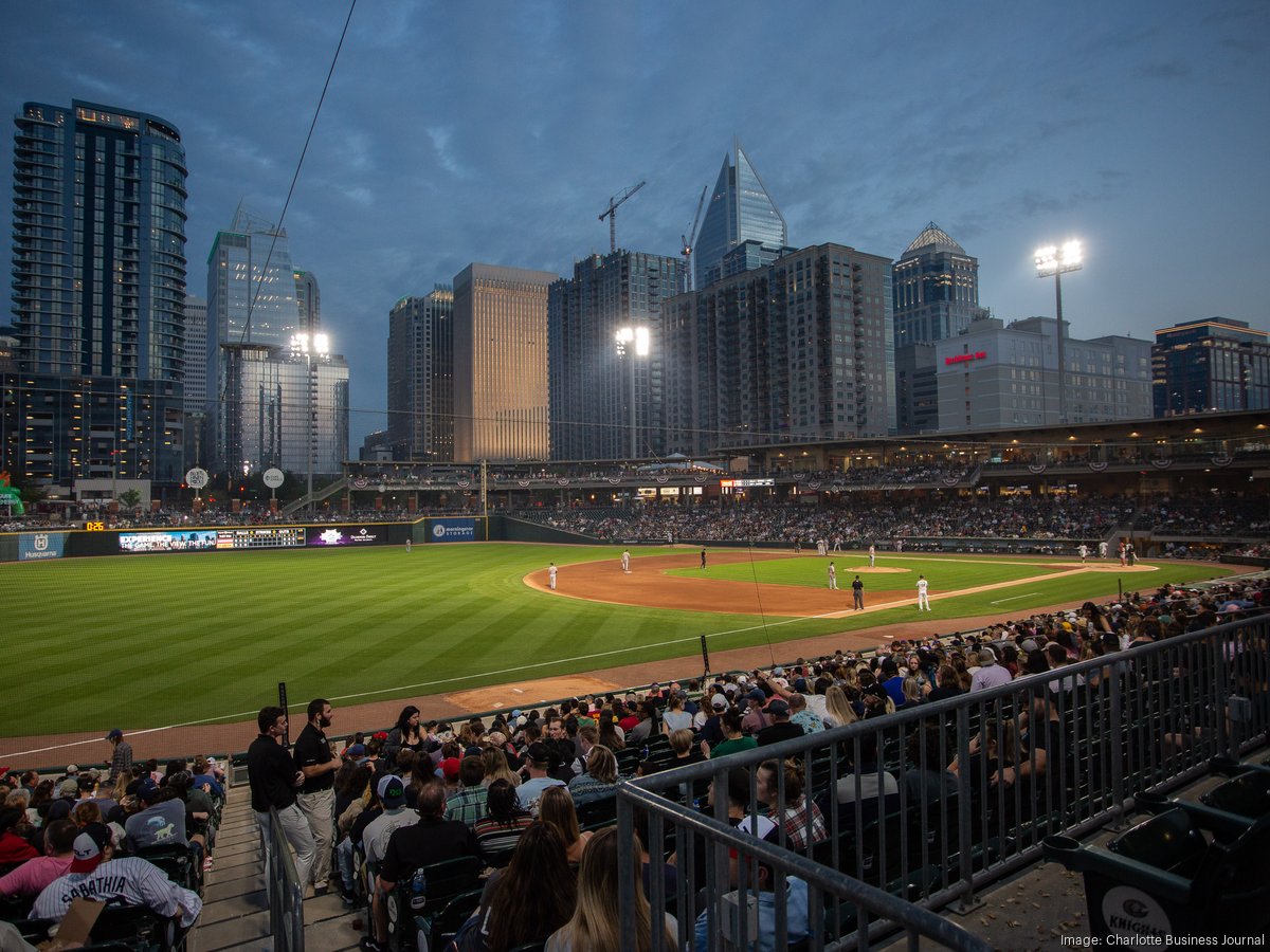 Charlotte Knights have high hopes for home opener in uptown - Charlotte  Business Journal