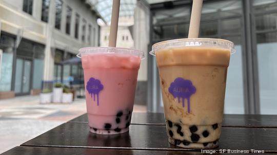 Aura Tea boba drinks