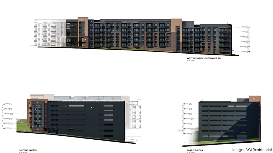 New apartments in Raleigh GCI plans nearly 300 apartments off