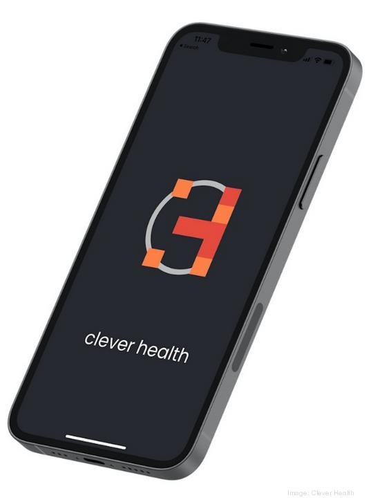 Clever Health app on phone