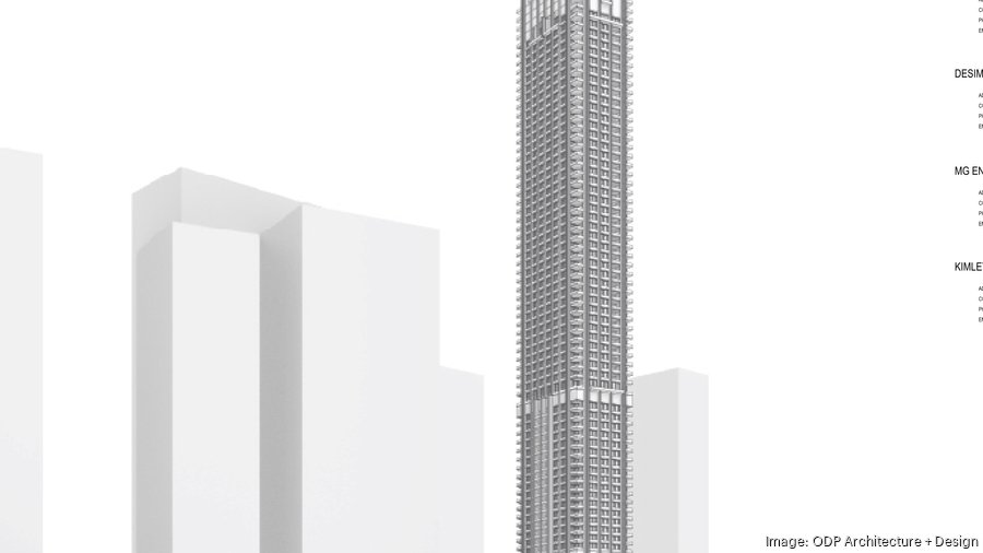 JDS Development, Major Food Group detail plan for The Major condo in