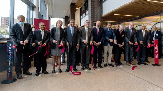 TCS Hall Ribbon Cutting