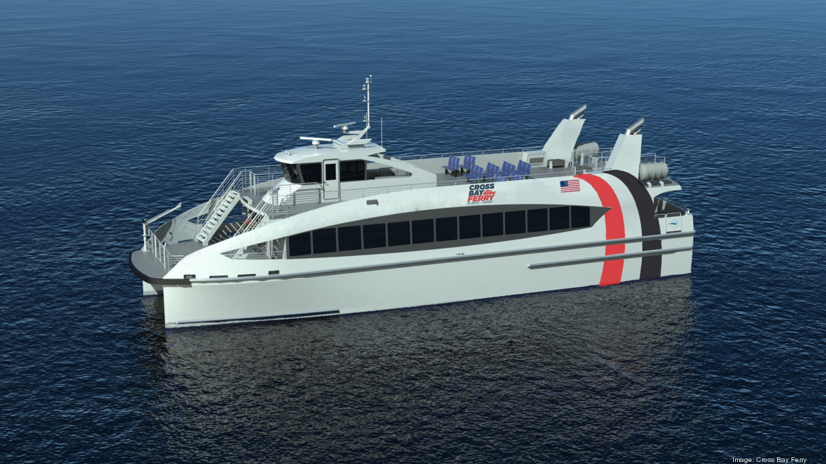 Cross Bay Ferry operator unveils preliminary designs for larger vessel