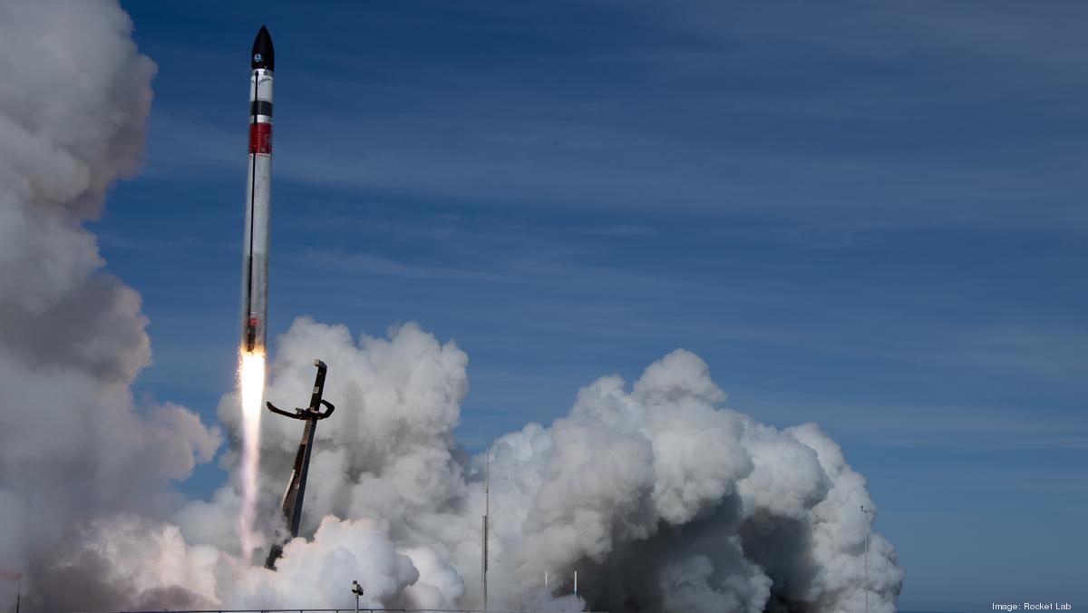 Rocket Lab helicopter catches rocket booster, then drops it - L.A ...