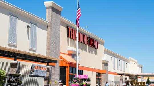 Store Exterior of Home Depot