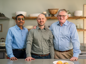 Dr. Ram Gurumoorthy (founder and CTO), Aaron Bromberg (CEO) and Dr. Robert Knight (Science Advisor)