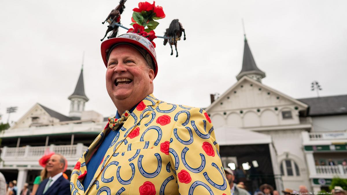Hats, dresses and patterns adorn Churchill Downs for Derby - Louisville  Business First