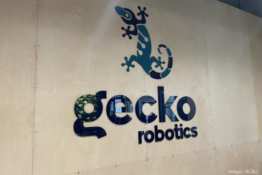 Gecko Robotics sign