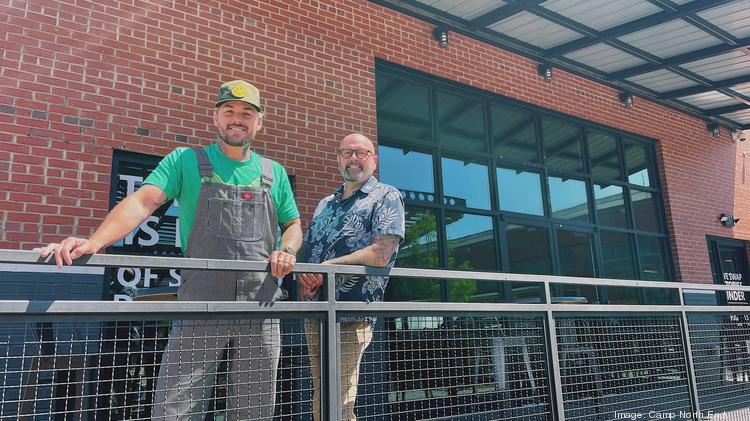 Joey Hewell and Scott Lindsley are expanding NoDa Company Canteen at Camp North End.