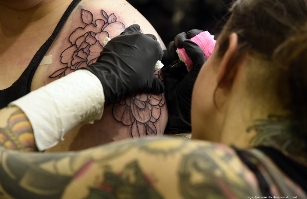 Tattoo Artist Demonstrates His Craft At New Shop In Elk Grove - YouTube