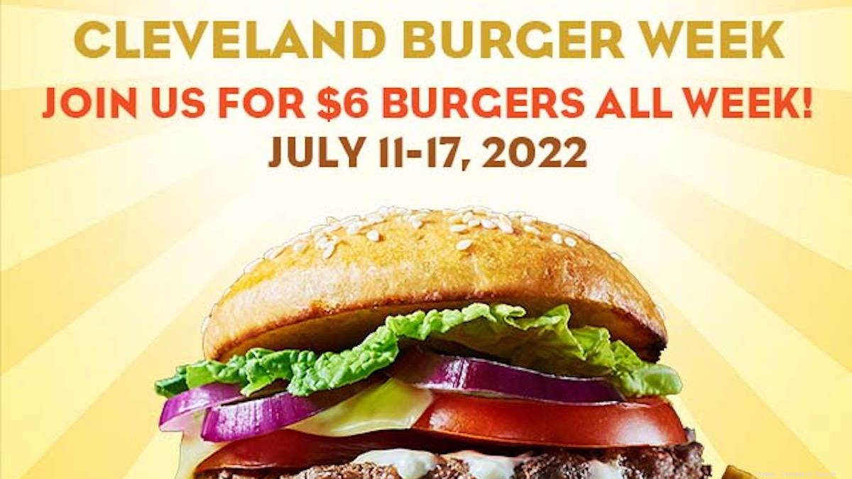 Area restaurants rolling out Cleveland Burger Week Cleveland Business