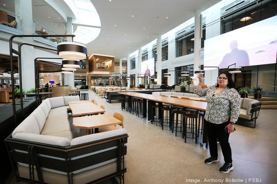 Go behind the scenes at Expedia’s expansive and innovative headquarters in the Interbay neighborhood of Seattle, Washington